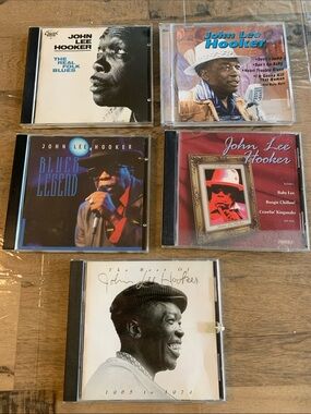 John Lee Hooker CD Lot of 5 Blues Classic Collection
